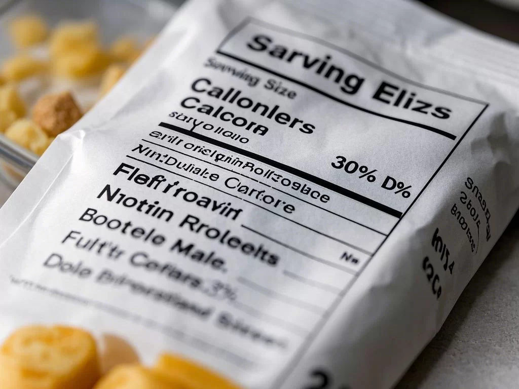 What is Listed Underneath the Ingredients on a Food Label?